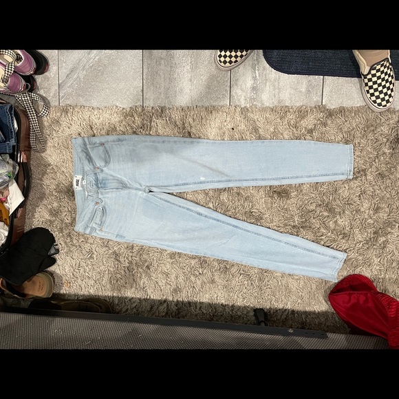 Paige Super Light Blue Jeans size 26 - Picture 2 of 16